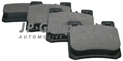 JP GROUP 1363700410 -  Комплект тормозных колодок, дисковый тормоз